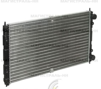 RG Радиатор охлаждения (2-рядный)  ВАЗ-2123, 2120 алюминиевый