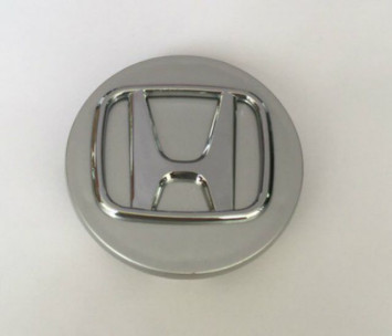 Заглушка (колпачок) на литой диск мод. HONDA  серый  ( D69/ D63)