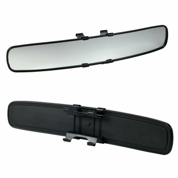 Зеркало внутр  панорама на скобе большое 330мм ВЕГА-330