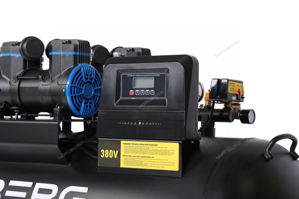 Компрессор поршневой безмасляный NORDBERG NCEO300/1000 (380В, 300 л, 1000 л/мин)