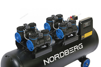 Компрессор поршневой безмасляный NORDBERG NCEO300/1000 (380В, 300 л, 1000 л/мин)
