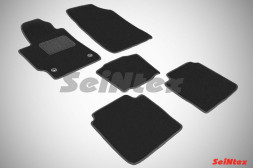 Коврики текстильн. Toyota Camry VI 2006-2011г. /компл.5шт./осн.резин./ LUX