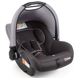 Детское кресло  ZLATEK "Colibri" груп. 0+ (темно-серый lux)
