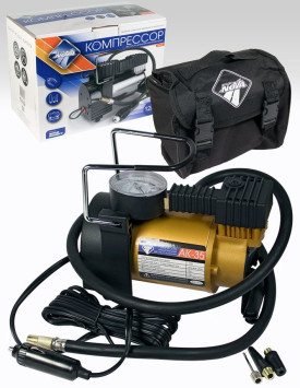 Компрессор TORNADO АK-35 14 A, 35 л/мин, металл. корпус, сумка (высокое качество)