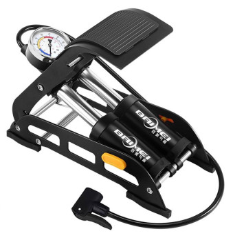 Насос ножной &quot;Carlife&quot; двухцилиндр. с манометром