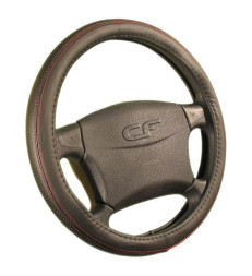 Оплетка на руль   CF  GAP - M, Чёрный/Красный