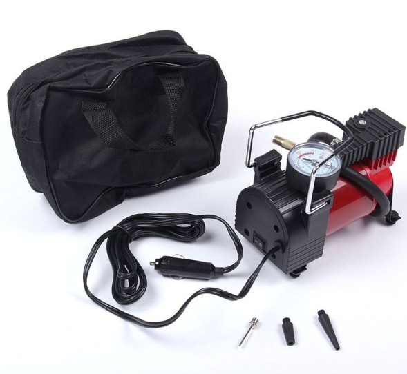 Компрессор  TORNADO DK40L 16 A, 40 л/мин, металл. корпус, сумка