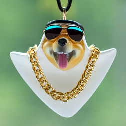 Подвески на зеркало заднего вида Собака