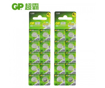 Батарейки GP   часовые GP189F-2C10  AG10  389А  LR54  LR1130 цена за 10шт.