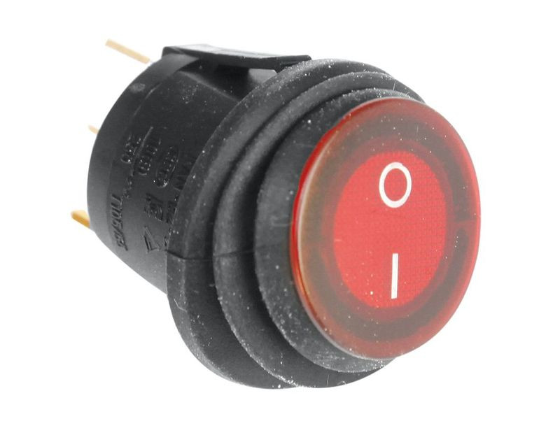 ЭТ Кнопка FOTEK 23мм водонепроницаемая , синий 10A