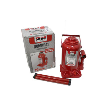 Домкрат гидравл. телескоп 20т. с перепускным клапаном подъем 235-440мм  &quot;RedMark&quot;