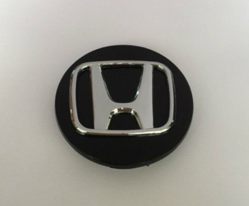 Заглушка (колпачок) на литой диск мод. HONDA  черный  ( D69/D63)