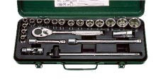 Инструмент HANS. Набор головок 1/2&quot;  8-32мм, 21 предм.