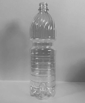 Пустая бутылка с крышкой 1л  (под заказ) 100шт. упаковка