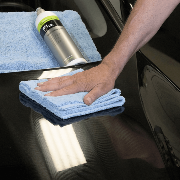 LACK-POLISH GRUN P1.03 - Полироль ручная с воском и оксидом алюминия анти царапин, объём (1 л) 467001