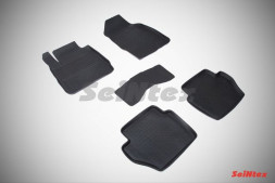 Коврики резиновые   Ford Fiesta 2008-2015г./Fusion с 2002г.  БОРТ