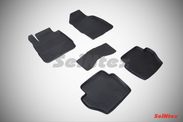 Коврики резиновые   Ford Fiesta 2008-2015г./Fusion с 2002г.  БОРТ