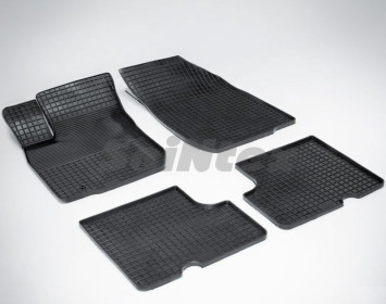 Коврики резиновые   Renault Logan I 2004-2014г./ Dacia Sandero с 2008г.-  СЕТКА