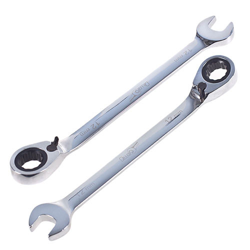 Alloid. Ключ комбинированный трещоточный с реверсом 15 мм.