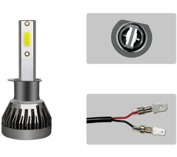 Carlife Cвет-од H1 6000K 6000Lm 2шт.