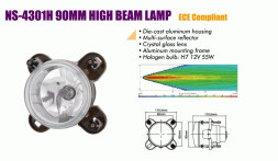 Фары доп. NS-4301H H7+Т10/12V/55W/модуль/дал.свет+габарит
