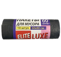 GRASS Мешки для мусора  60л.  10шт. 60х80см  черный