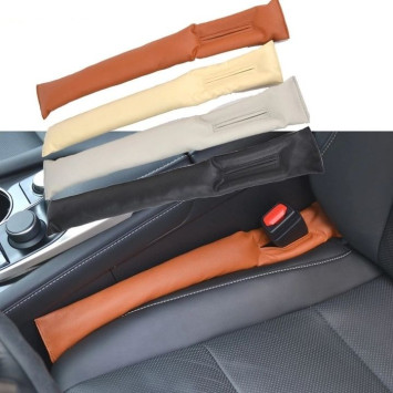 Проставка между сиденьем и тонелью кож.зам 45см  Серый