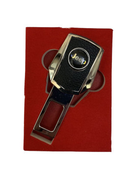 Блокировка ремня безопасности &quot;JEEP&quot;  1шт. (с вставкой)