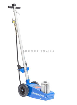 Домкрат подкатной пневмогидравлический, г/п 35 тонн