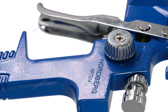 Краскопульт NORDBERG NP7314 (HVLP, верхний бак, сопло 1,4 мм)