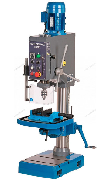 Сверлильный редукторный станок NORDBERG ND25121 с тисками