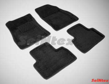 Коврики  Nissan Juke I,II с 2011г- /компл.5шт./осн.резин./ 3D