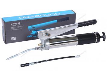 Шприц плунжерный NORDBERG NO2428 для густой смазки (800 мл)