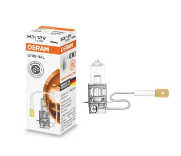 Лампа OSRAM 12V     H3   55W    PK22s (картон 1шт)