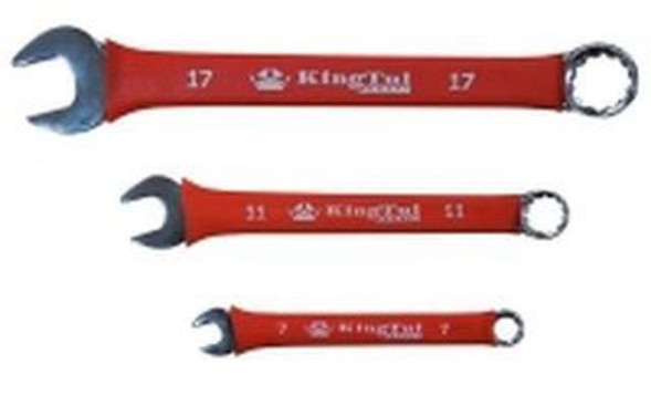 King Tul. Ключ комбинированный  22 мм. в прорезиненной оплетке