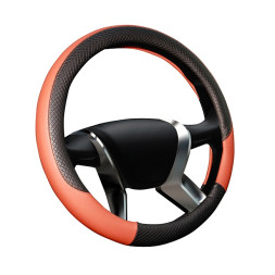 Оплетка на руль    SENATOR Laredo экокожа, стеганая, M /коричневый