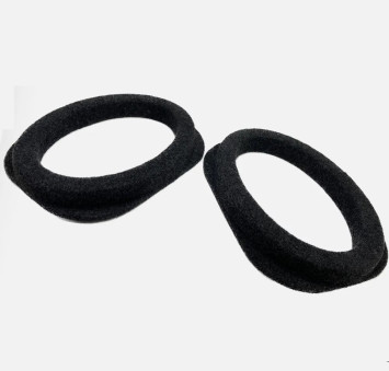 Подставки под колонки ПОДИУМЫ 6" х 9" (4,3х5,8см) карпет Черный, крепления наружные (2 шт.)