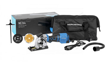 Дисковая мини-пила NORDBERG NE264 (диск 89 мм, 705 Вт)