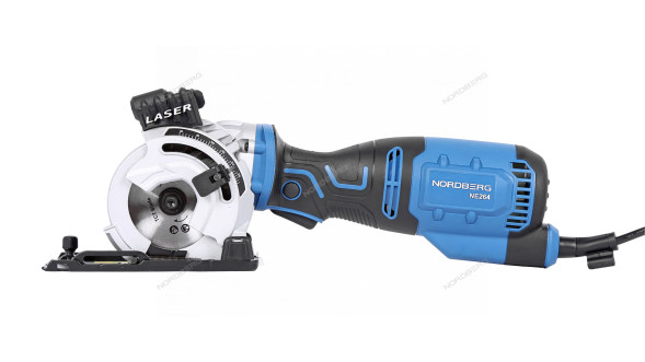 Дисковая мини-пила NORDBERG NE264 (диск 89 мм, 705 Вт)