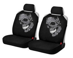 Накидки Фронт  «SKULL FRONT»  Тёмн.серый