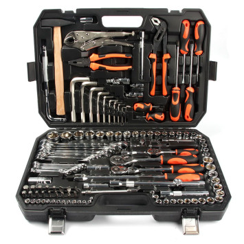 DC Набор инструмента 1/2&quot; &amp; 3/8&quot; &amp; 1/4&quot;,  129 предмета  (6 гр.)