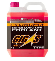 Антифриз  "GIGAS"  G12+, -50°  (красный) 4л.  КОНЦЕНТРАТ!