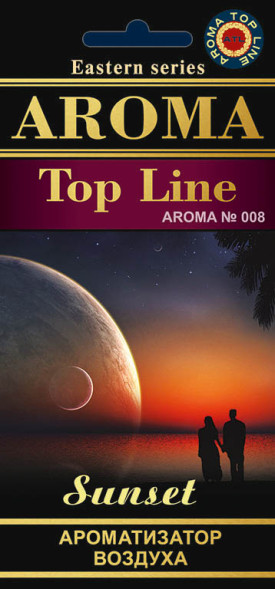 Осв.возд.  AROMA  Topline  Восточная серия  №008   Sunset aroma  (аромат закат солнца)