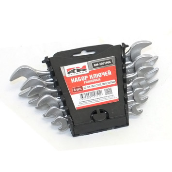 RedMark Набор ключей рожковых 6 шт. (кт.)(6x7, 8x9, 10x11,12х13, 14x15, 16x17 мм)