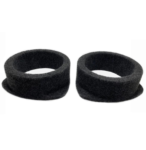 Подставки под колонки  ПОДИУМЫ  6&quot; х 9&quot; (6 см)  карпет Черный,  крепления наружные  (2 шт.)