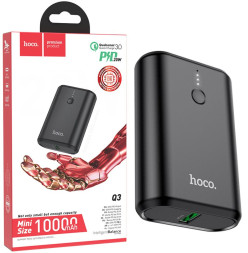 Зарядное устр-во Power Bank HOCO Q3, 10000mAh черный
