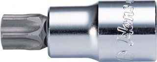 Инструмент HANS. Торц. головка короткая с вставкой  1/2&quot; TORX T40  L55mm