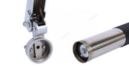 Шприц плунжерный NORDBERG NO2414 с шестеренчатой передачей для густой смазки (400 мл)