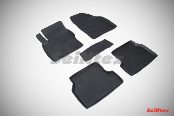 Коврики резиновые   Ford Focus II 2008-2011г.  БОРТ