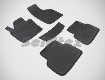 Коврики резиновые   VW Tiguan I 2007-2017г. БОРТ